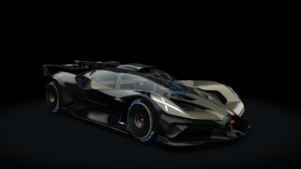 Bugatti Bolide 24, skin 8golden