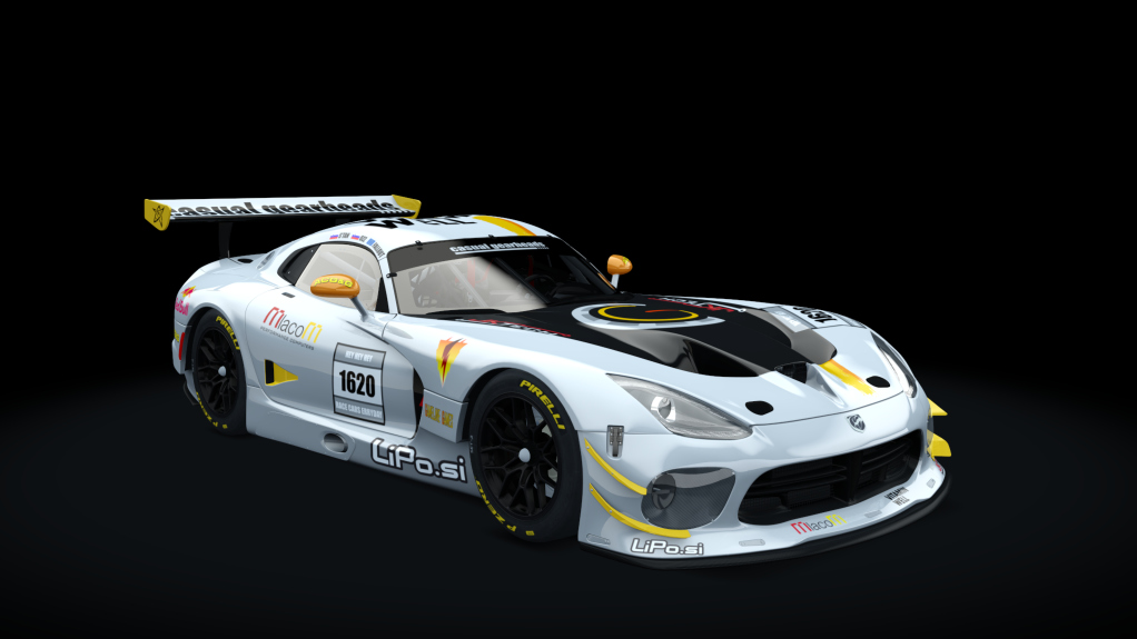 Dodge Viper GT3-R, skin Casual_Gearheads_1620