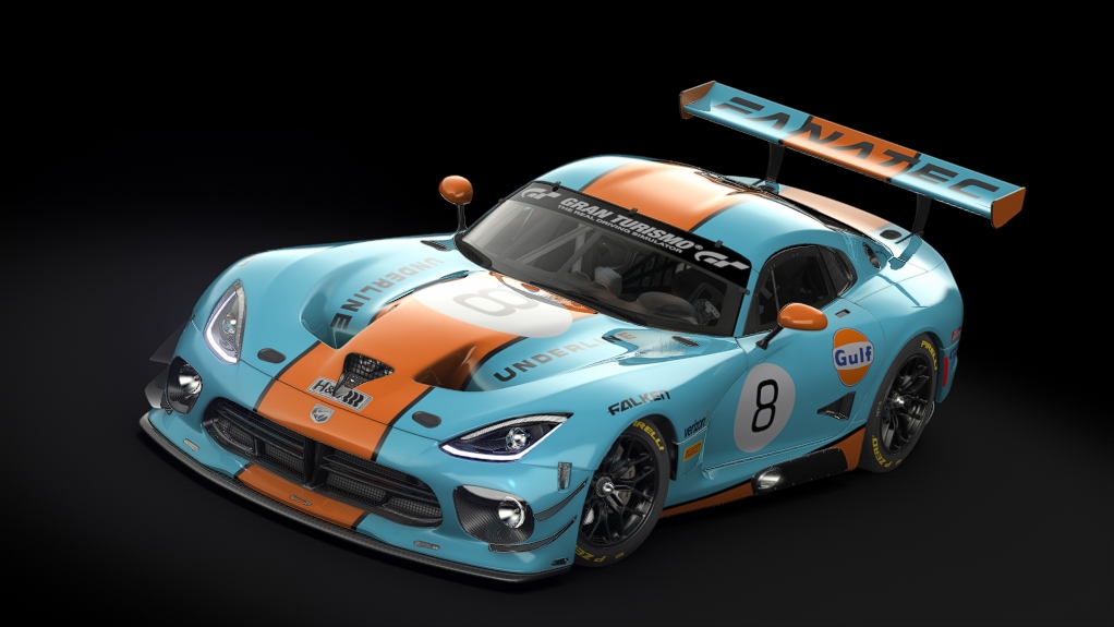 Dodge Viper GT3-R, skin Gulf_Racing