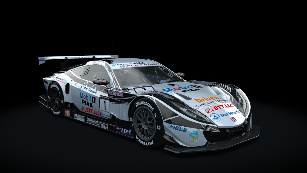 Honda HSV-010GT GT500 2013, skin circuit_hawaii_1