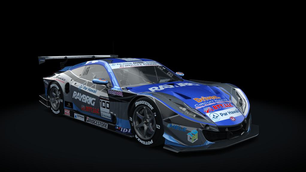 Honda HSV-010GT GT500 2013, skin circuithawaii_100