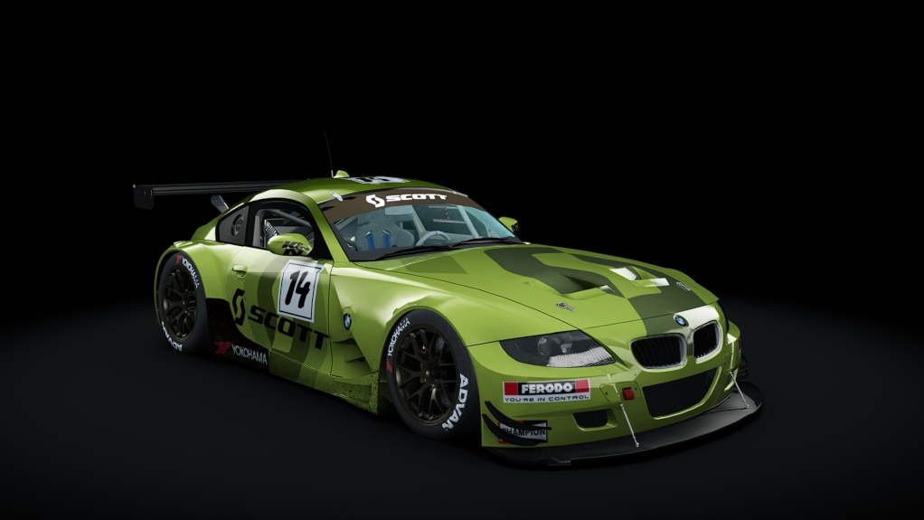 BMW Z4 M Coupe GT3, skin 14