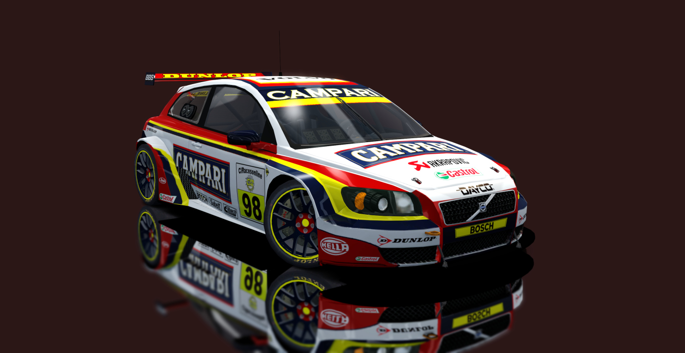 Volvo C30 Extreme RWD, skin 98_campari