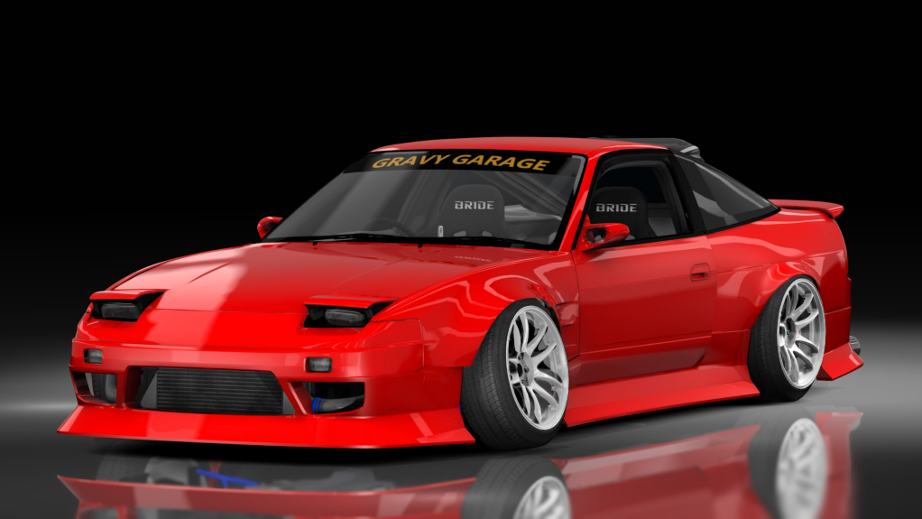 GravyGarage Street 180sx Meade, skin red
