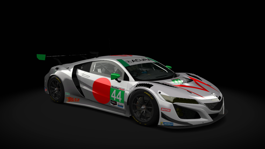 Honda NSX GT3 Evo Endurance, skin 2021_Rolex_24_#44_Magnus_racing