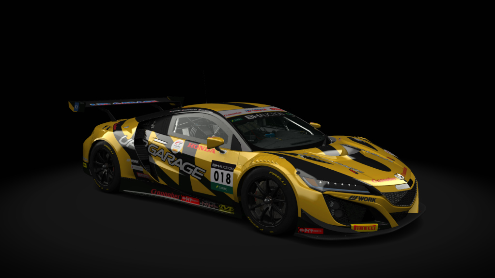 Honda NSX GT3 Evo Endurance, skin ICGT_2019_Upgarage_18