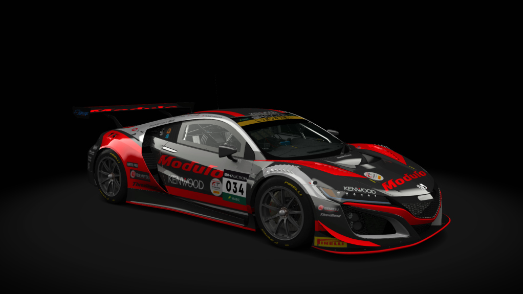 Honda NSX GT3 Evo Endurance, skin IGT_Suzuka_2019_Modulo_34