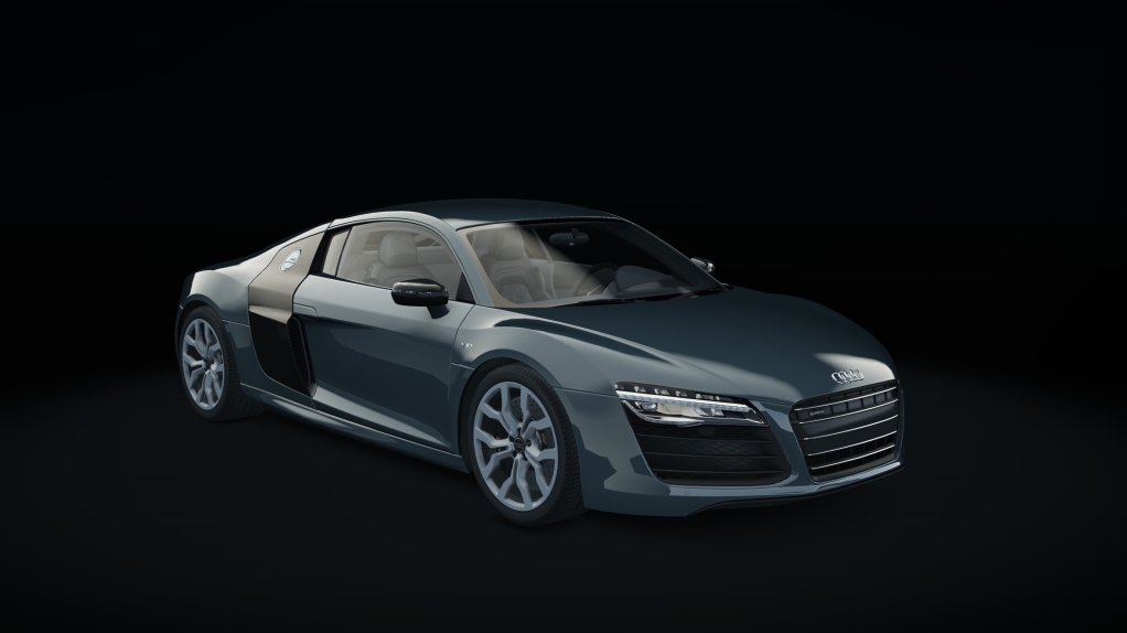 Audi R8 V10 Plus ECU, skin 03_daytona_gray_pearl