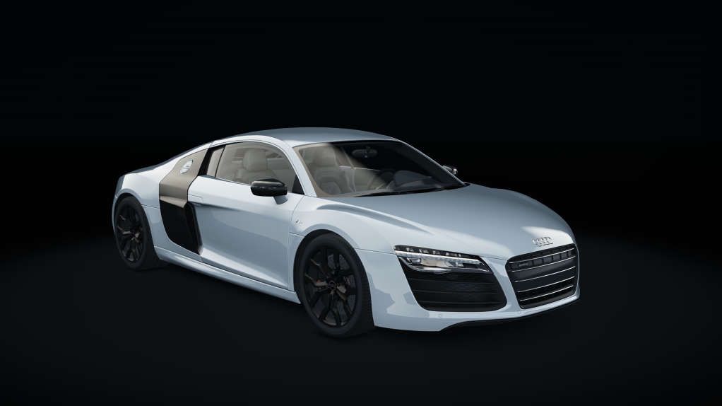 Audi R8 V10 Plus ECU, skin 05_ibis_white_t