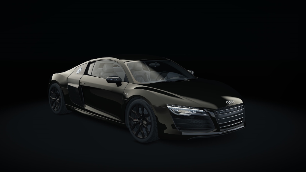 Audi R8 V10 Plus ECU, skin 07_panther_black_crystal_t