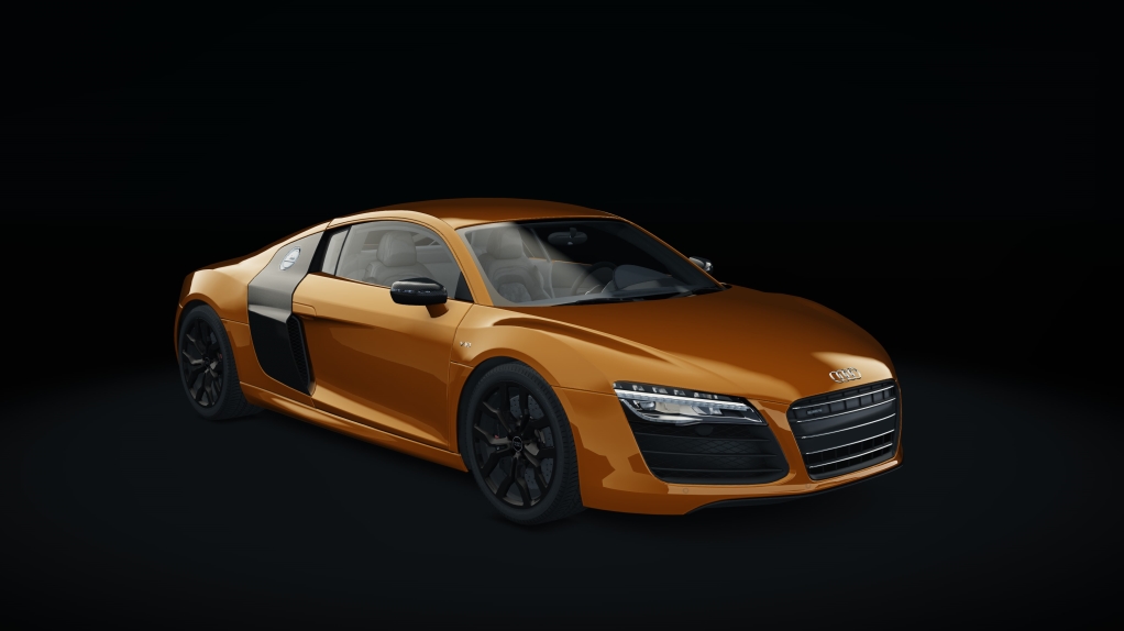 Audi R8 V10 Plus ECU, skin 09_samoa_orange_metallic_t
