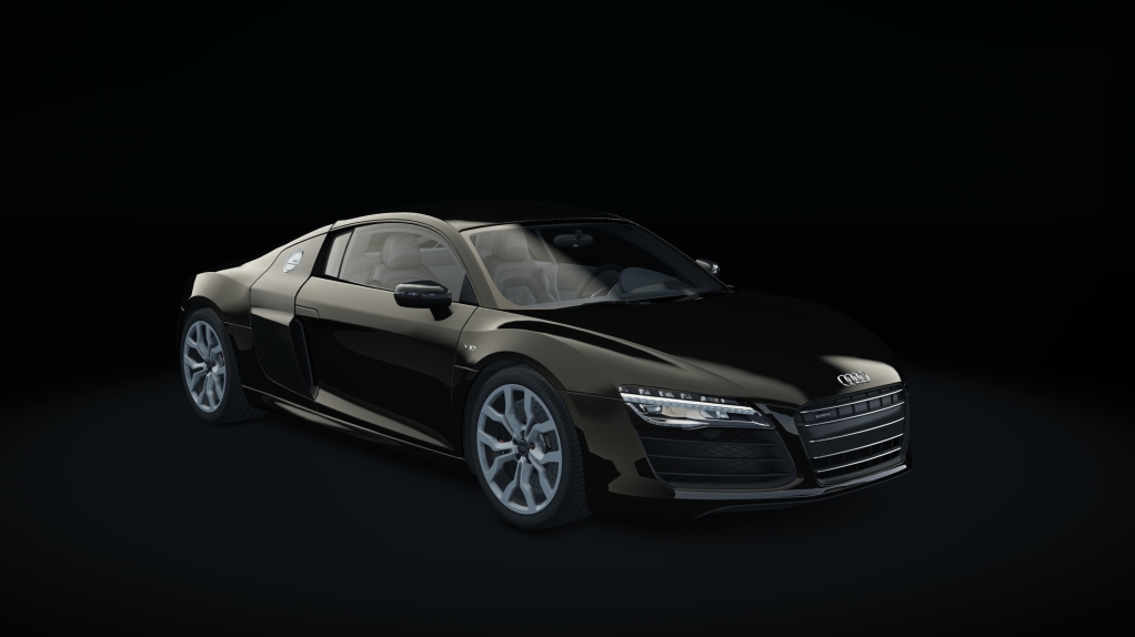 Audi R8 V10 Plus ECU, skin Panther_Black_Crystal