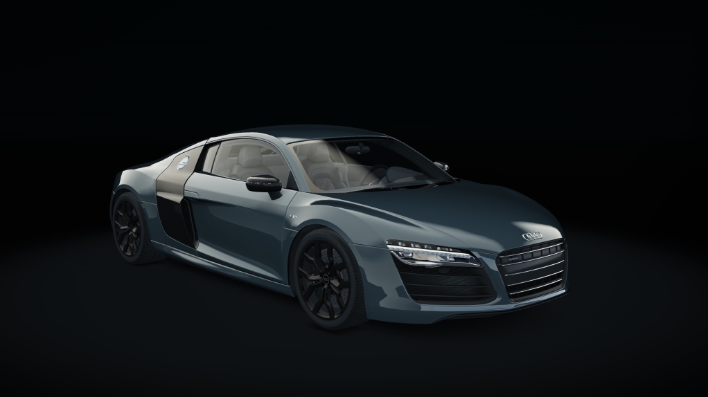 Audi R8 V10 Plus ECU, skin daytona_gray_pearl_t