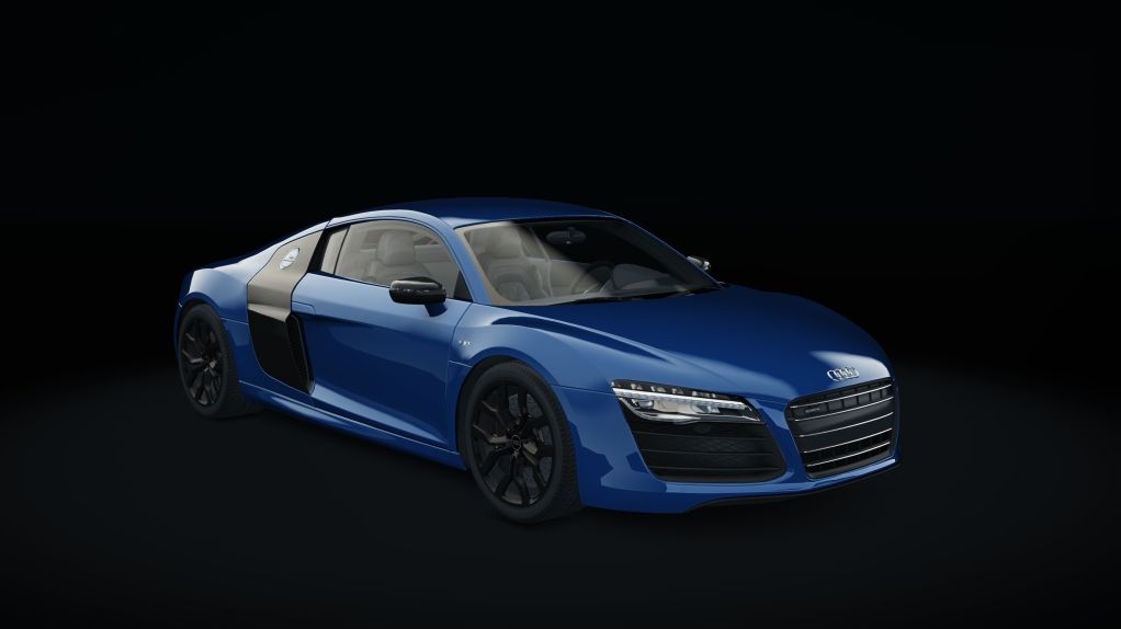 Audi R8 V10 Plus ECU, skin sepang_blue_pearl_t
