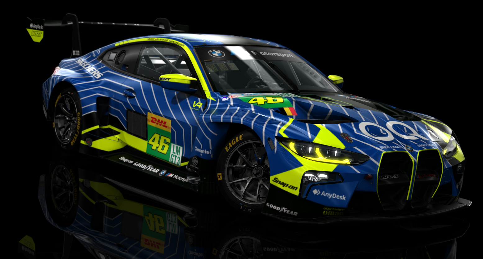 ACF GT3 - BMW M4 GT3 2021, skin 2025 WEC 46 Team WRT