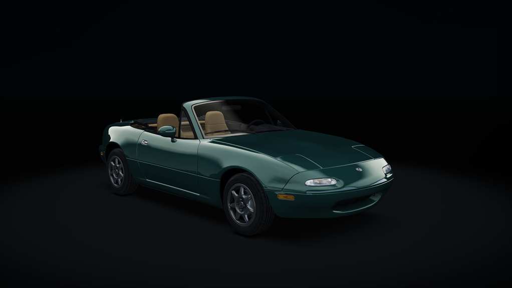 Mazda Miata NA ECU, skin 11_british_racing_green_lim