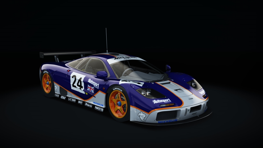 McLaren F1 GTR ECU, skin Gulf_24