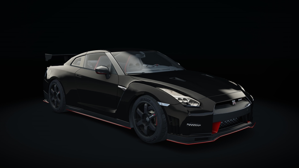 Nissan GT-R NISMO ECU, skin jet_black