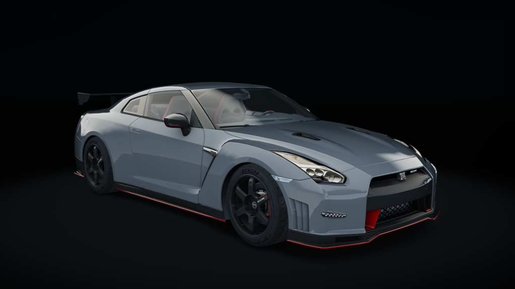 Nissan GT-R NISMO ECU, skin super_silver
