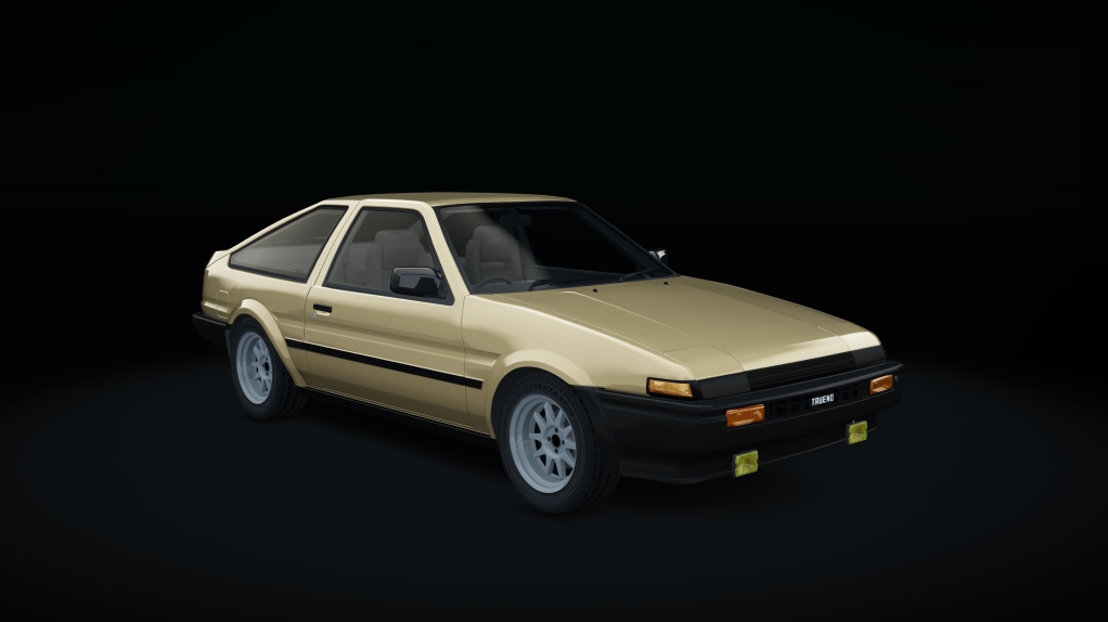 Toyota AE86 ECU, skin 09_light_topaz_met