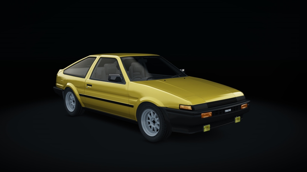 Toyota AE86 ECU, skin 16_yellow