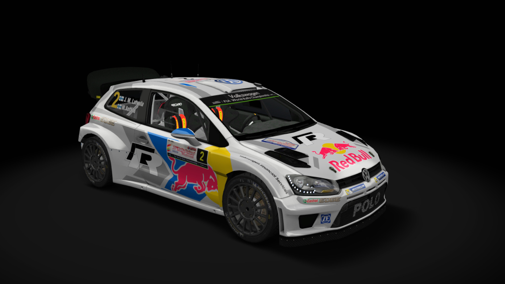 RL Volkswagen Polo WRC 2015, skin Latvala_Poland_2014