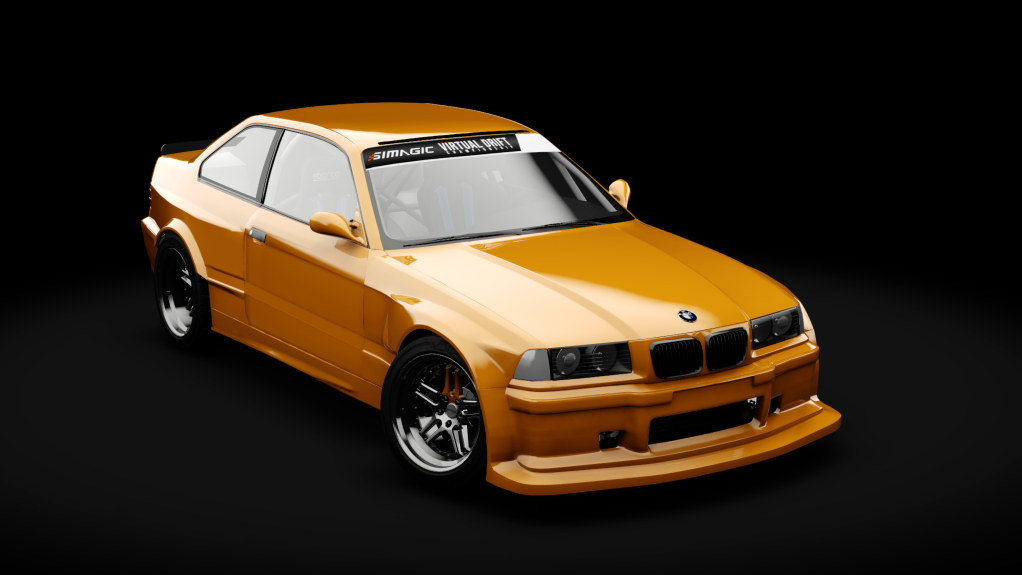VDC BMW E36 HGK Public 5.0, skin Orange