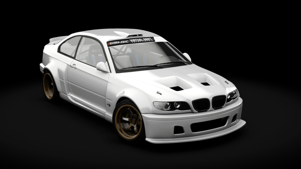 VDC BMW E46 HGK Public 5.0, skin Brilliant_White