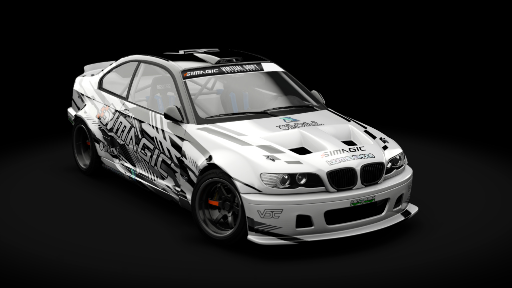VDC BMW E46 HGK Public 5.0, skin VDC White