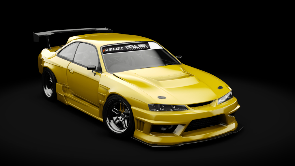 VDC Nissan Silvia S14 Kouki Public 5.0, skin 04_lightning_yellow
