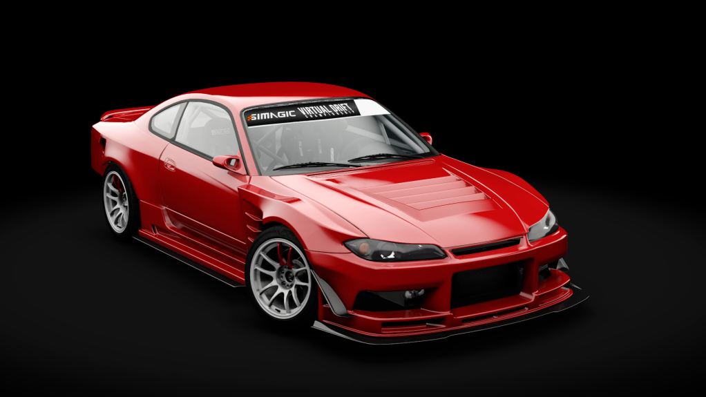 VDC Nissan Silvia S15 Public 2JZ 5.0, skin 01_active_red