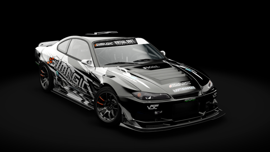 VDC Nissan Silvia S15 Public 2JZ 5.0, skin VDC Black