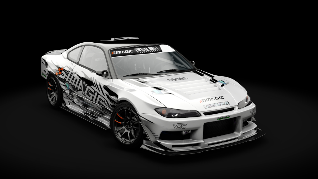 VDC Nissan Silvia S15 Public 2JZ 5.0, skin VDC White