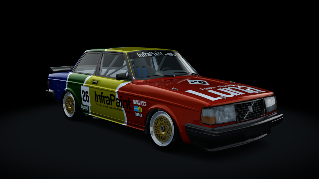 WTCC 1987 Volvo 240, skin ETCC1984_26_Kvist