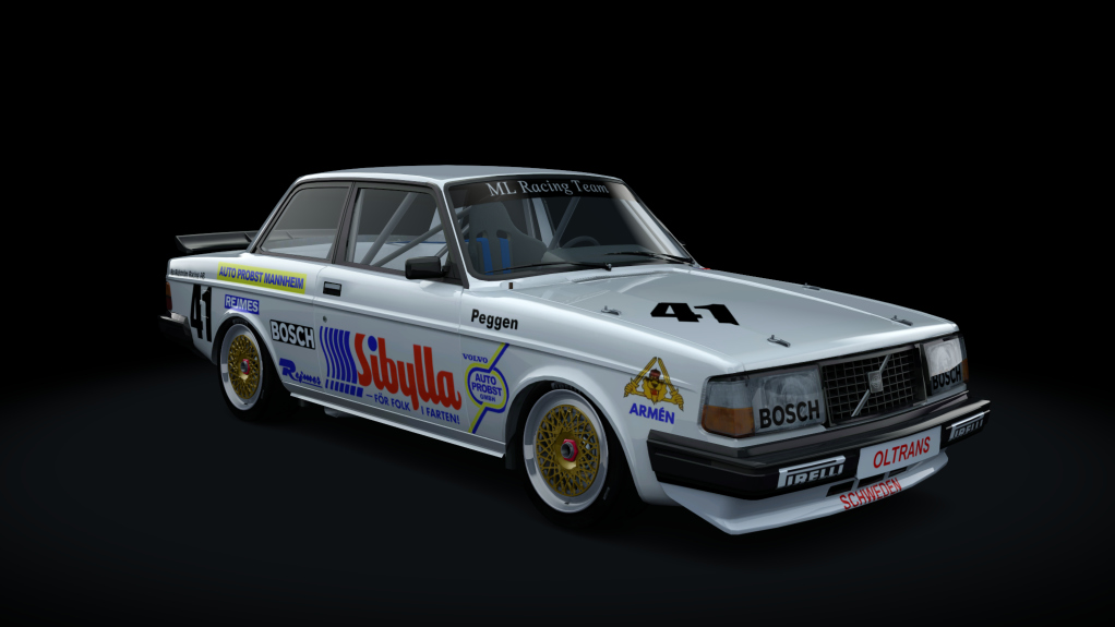 WTCC 1987 Volvo 240, skin ETCC1984_41_Peggen