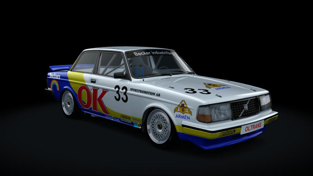 WTCC 1987 Volvo 240, skin ETCC1985_33_Peggen