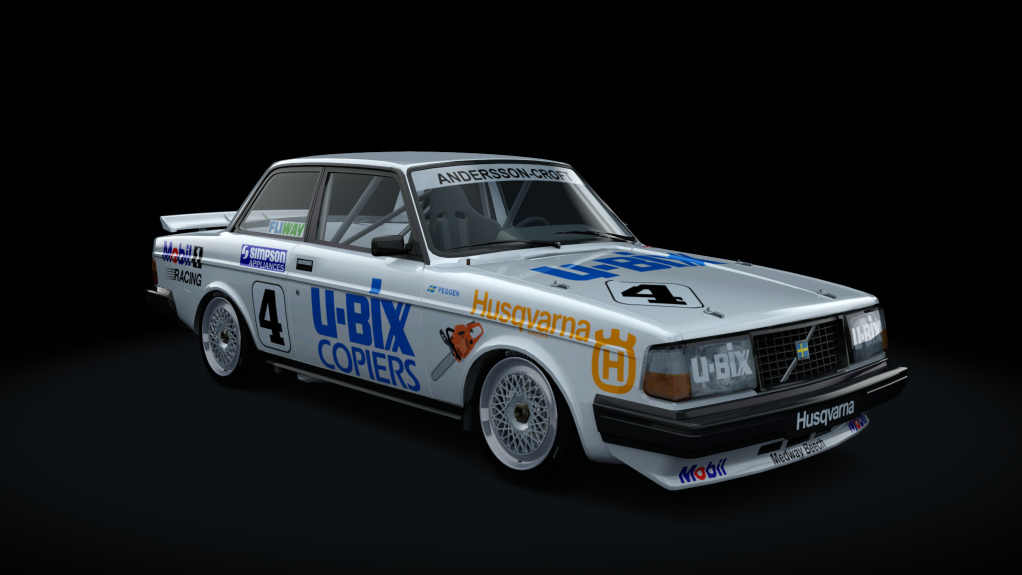 WTCC 1987 Volvo 240, skin NZ1986_4_Peggen